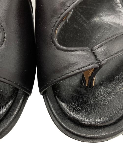 MARTIN MARGIELA（マルタン・マルジェラ）MARTIN MARGIELA (マルタン・マルジェラ) レザーサンダル ブラック サイズ:36の古着・服飾アイテム