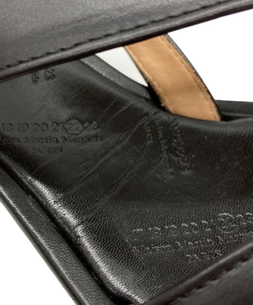 MARTIN MARGIELA（マルタン・マルジェラ）MARTIN MARGIELA (マルタン・マルジェラ) レザーサンダル ブラック サイズ:36の古着・服飾アイテム