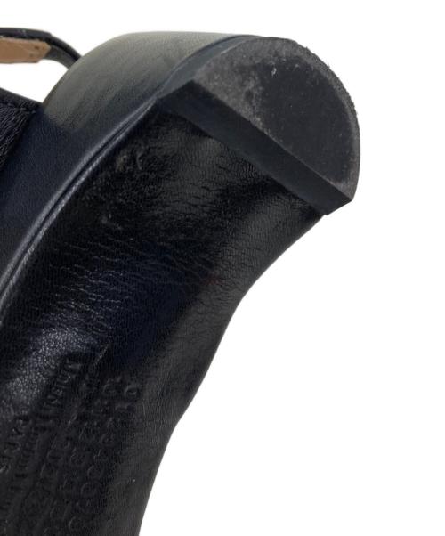 MARTIN MARGIELA（マルタン・マルジェラ）MARTIN MARGIELA (マルタン・マルジェラ) レザーサンダル ブラック サイズ:36の古着・服飾アイテム