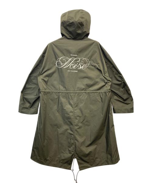 UNDERCOVER（アンダーカバー）UNDERCOVER (アンダーカバー) ロゴ刺繍モッズコート カーキ サイズ:2の古着・服飾アイテム