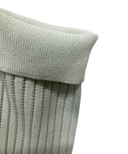 theory（セオリー）theory (セオリー) Wooster Crepe Knit/ポインテールサマーニットカーディガン/01-6203703 グリーン サイズ:Pの古着・服飾アイテム