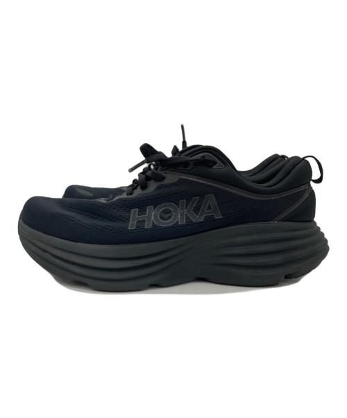 HOKAONEONE（ホカオネオネ）HOKAONEONE (ホカオネオネ) M BONDI 8 WIDE ブラック サイズ:26.5の古着・服飾アイテム