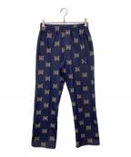 Needlesニードルズ）の古着「Poly Jacquard Track Pant」｜ネイビー