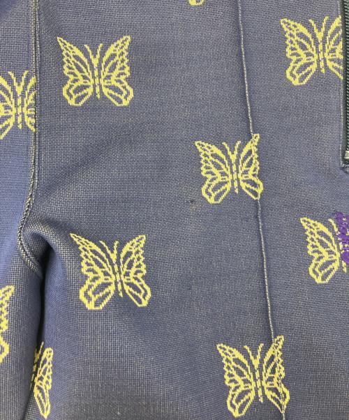 Needles（ニードルズ）Needles (ニードルズ) Poly Jacquard Track Pant ネイビー サイズ:Sの古着・服飾アイテム