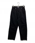 CIOTAシオタ）の古着「Denim Painter Pants/PTLM-14PAW」｜ブラック