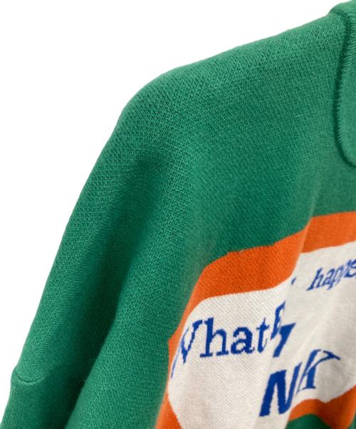 KIDILL（キディル）KIDILL (キディル) what ever happenedセーター/KL460 グリーン サイズ:ＦＲＥＥの古着・服飾アイテム