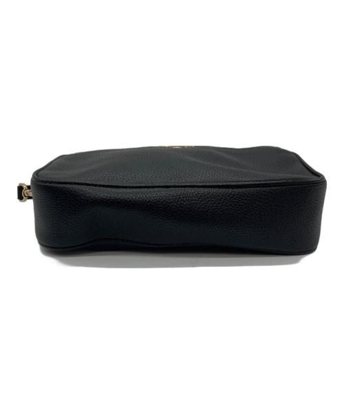 MICHAEL KORS（マイケルコース）MICHAEL KORS (マイケルコース) レザーショルダーバッグ　32H9GT9C4L ブラックの古着・服飾アイテム