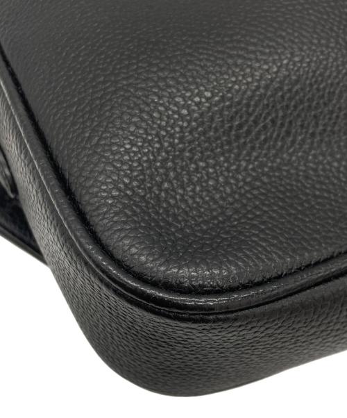 MICHAEL KORS（マイケルコース）MICHAEL KORS (マイケルコース) レザーショルダーバッグ　32H9GT9C4L ブラックの古着・服飾アイテム