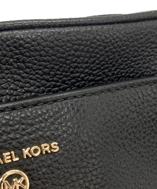 MICHAEL KORS（マイケルコース）MICHAEL KORS (マイケルコース) レザーショルダーバッグ　32H9GT9C4L ブラックの古着・服飾アイテム