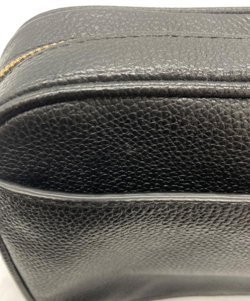 MICHAEL KORS（マイケルコース）MICHAEL KORS (マイケルコース) レザーショルダーバッグ　32H9GT9C4L ブラックの古着・服飾アイテム