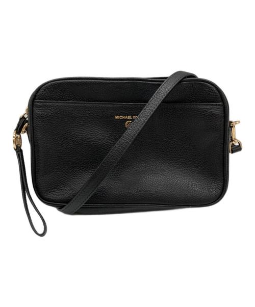 MICHAEL KORS（マイケルコース）MICHAEL KORS (マイケルコース) レザーショルダーバッグ　32H9GT9C4L ブラックの古着・服飾アイテム