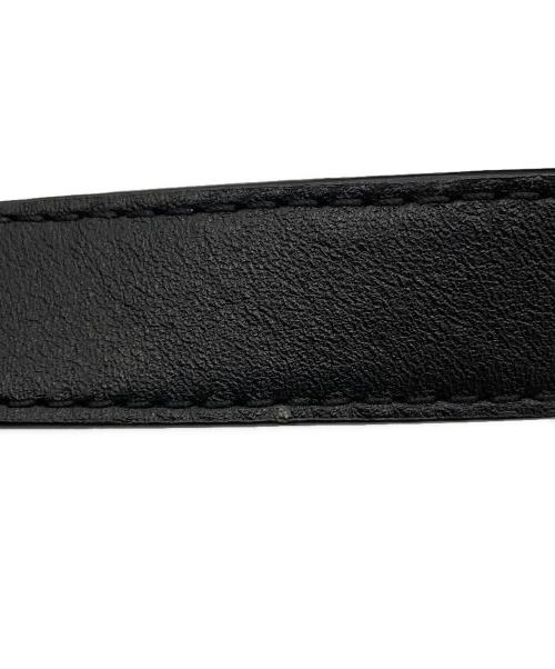 MICHAEL KORS（マイケルコース）MICHAEL KORS (マイケルコース) スウェード切り替え巾着ショルダーバッグ 30F8G0CM2S ブラックの古着・服飾アイテム