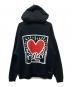 Mastermind JAPAN (マスターマインド ジャパン) Keith Haring (キースヘリング) グラフィックパーカー ブラック サイズ:L：12000円