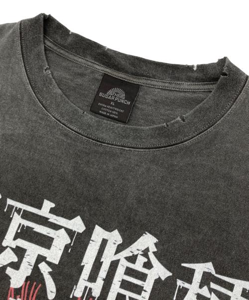 THE SUGAR PUNCH（シュガーパンチ）THE SUGAR PUNCH (シュガーパンチ) 東京喰種 (トーキョーグール) リゼTシャツ ブラック サイズ:XLの古着・服飾アイテム