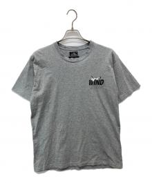 WIND AND SEA×Hysteric Glamour（ウィンダンシー×ヒステリックグラマー）の古着「プリントTシャツ」｜グレー