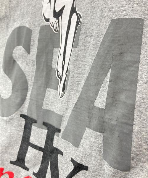 WIND AND SEA（ウィンダンシー）WIND AND SEA (ウィンダンシー) Hysteric Glamour (ヒステリックグラマー) プリントTシャツ グレー サイズ:Lの古着・服飾アイテム
