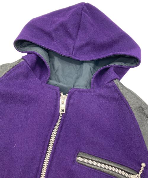 skookum（スクーカム）SKOOKUM (スクーカム) フード付ジャケット パープル サイズ:38の古着・服飾アイテム
