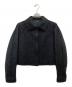 JIL SANDER NAVY（ジルサンダー ネイビー）の古着「ライトメルトンショートブルゾン」｜グレー