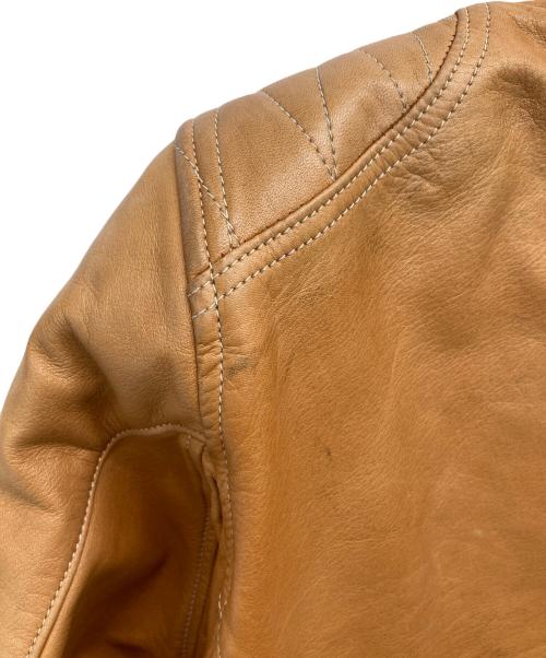 KUSHITANI（クシタニ）KUSHITANI (クシタニ) アンフィニッシュドジャケットⅡ ブラウン サイズ:XLの古着・服飾アイテム