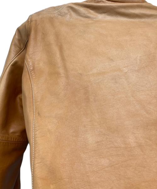 KUSHITANI（クシタニ）KUSHITANI (クシタニ) アンフィニッシュドジャケットⅡ ブラウン サイズ:XLの古着・服飾アイテム