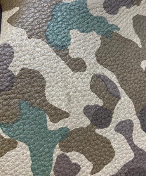 cisei（シセイ）cisei (シセイ) カモフラ―ジュレザートートバッグ グリーンの古着・服飾アイテム