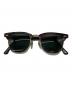 RAY-BAN（レイバン）の古着「CLUBMASTER CLASSIC」｜ブラウン
