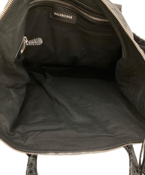 BALENCIAGA（バレンシアガ）BALENCIAGA (バレンシアガ) LE CAGOLE 2WAY ミディアムトートバッグ/719067 ブラックの古着・服飾アイテム