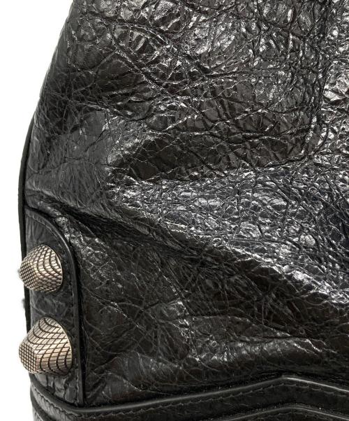 BALENCIAGA（バレンシアガ）BALENCIAGA (バレンシアガ) LE CAGOLE 2WAY ミディアムトートバッグ/719067 ブラックの古着・服飾アイテム