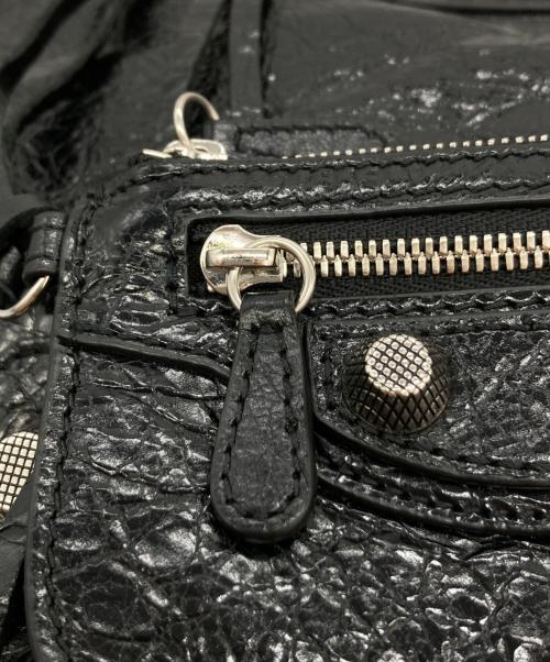 BALENCIAGA（バレンシアガ）BALENCIAGA (バレンシアガ) LE CAGOLE 2WAY ミディアムトートバッグ/719067 ブラックの古着・服飾アイテム