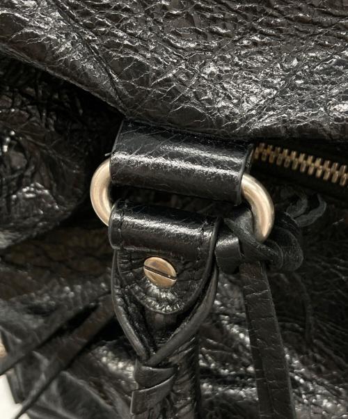 BALENCIAGA（バレンシアガ）BALENCIAGA (バレンシアガ) LE CAGOLE 2WAY ミディアムトートバッグ/719067 ブラックの古着・服飾アイテム