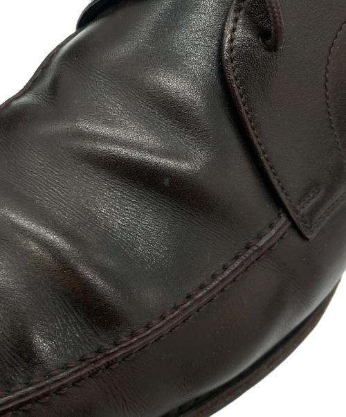 SCOTCH GRAIN（スコッチグレイン）SCOTCH GRAIN (スコッチグレイン) レザーシューズ　1-0250 ブラウン サイズ:25.5の古着・服飾アイテム