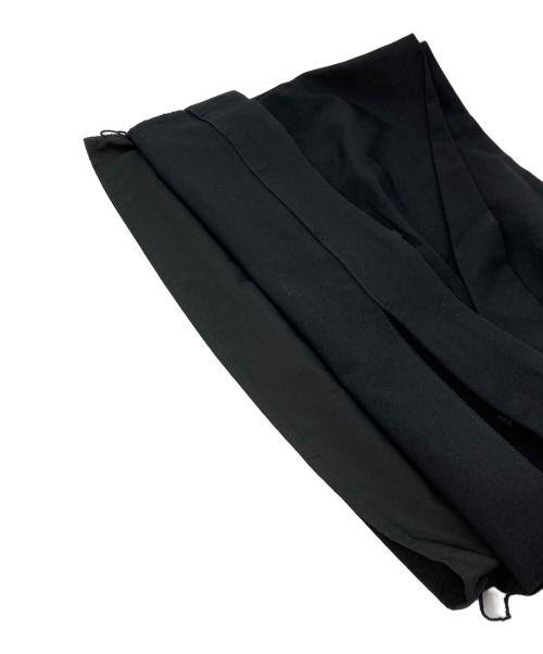JOSE MOON（ジョゼムーン）JOSE MOON (ジョゼムーン) LOW WEST CUTTING MINI SKIRT ブラック サイズ:36の古着・服飾アイテム