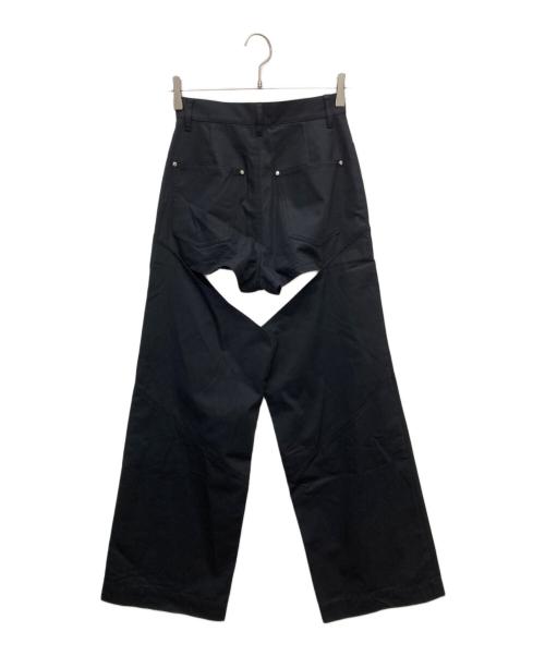 JOSE MOON（ジョゼムーン）JOSE MOON (ジョゼムーン) SLIM FRALE PANTS ブラック サイズ:36の古着・服飾アイテム