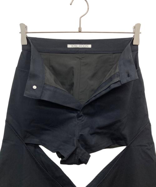 JOSE MOON（ジョゼムーン）JOSE MOON (ジョゼムーン) SLIM FRALE PANTS ブラック サイズ:36の古着・服飾アイテム