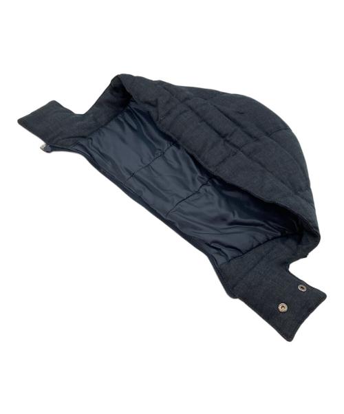 HERNO（ヘルノ）HERNO (ヘルノ) Laminarダウンフーディーコート グレー サイズ:46の古着・服飾アイテム