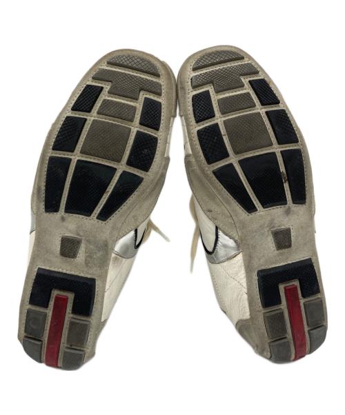 PRADA SPORTS（プラダスポーツ）PRADA SPORTS (プラダスポーツ) モンテカルロスニーカー　00's・archive ホワイト サイズ:7・1/2の古着・服飾アイテム