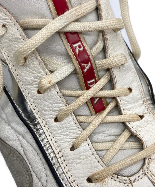 PRADA SPORTS（プラダスポーツ）PRADA SPORTS (プラダスポーツ) モンテカルロスニーカー　00's・archive ホワイト サイズ:7・1/2の古着・服飾アイテム