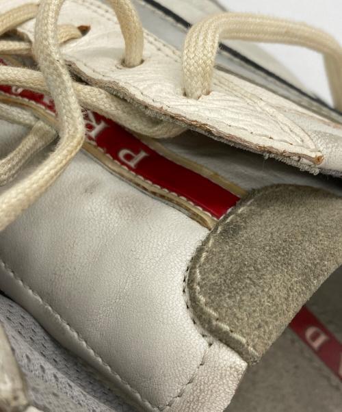 PRADA SPORTS（プラダスポーツ）PRADA SPORTS (プラダスポーツ) モンテカルロスニーカー　00's・archive ホワイト サイズ:7・1/2の古着・服飾アイテム