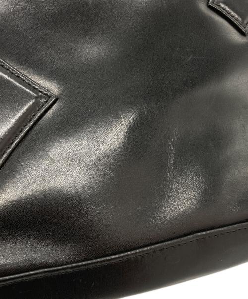 Vivienne Westwood（ヴィヴィアンウエストウッド）Vivienne Westwood (ヴィヴィアンウエストウッド) ガマ口レザーハンドバッグ ブラックの古着・服飾アイテム