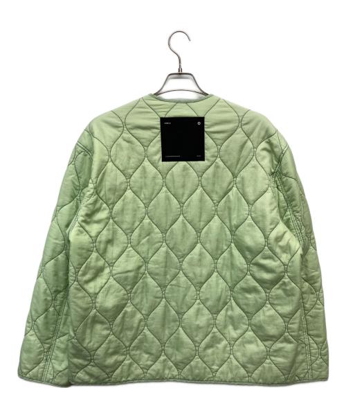 OAMC（オーエーエムシー）OAMC (オーエーエムシー) H BEAUTY&YOUTH (エイチ ビューティー&ユース) キルティングジャケット/1225-343-9478 グリーン サイズ:Ｓの古着・服飾アイテム