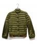 MONCLER（モンクレール）の古着「SAKI フリルダウンジャケット」｜オリーブ