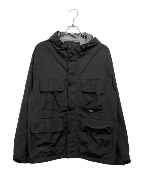 stussy（ステューシー）stussy (ステューシー) SOLID TAPED SEAM FIELD JACKET ブラック サイズ:ＸＬの古着・服飾アイテム