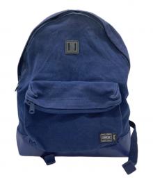 PORTER×stussy（ポーター×ステューシー）の古着「コラボキャンバスリュック」｜ネイビー
