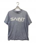 SAINT MICHAELセントマイケル）の古着「SS TEE M6」｜ブルー