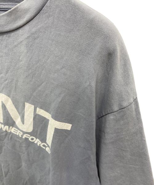SAINT MICHAEL（セントマイケル）SAINT MICHAEL (セントマイケル) SS TEE M6 ブルー サイズ:Lの古着・服飾アイテム