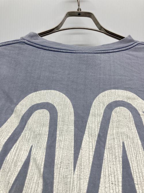 SAINT MICHAEL（セントマイケル）SAINT MICHAEL (セントマイケル) SS TEE M6 ブルー サイズ:Lの古着・服飾アイテム