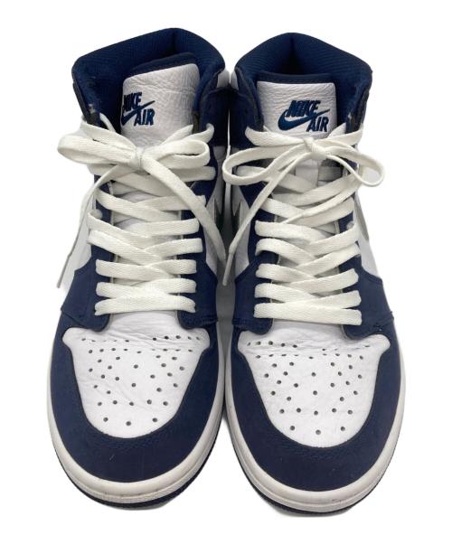 NIKE（ナイキ）NIKE (ナイキ) Air Jordan 1 High OG CO.JP DC1788-100 ネイビー サイズ:27cmの古着・服飾アイテム