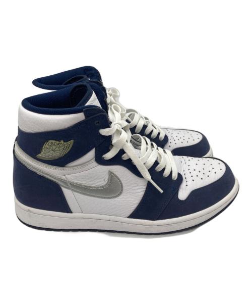 NIKE（ナイキ）NIKE (ナイキ) Air Jordan 1 High OG CO.JP DC1788-100 ネイビー サイズ:27cmの古着・服飾アイテム