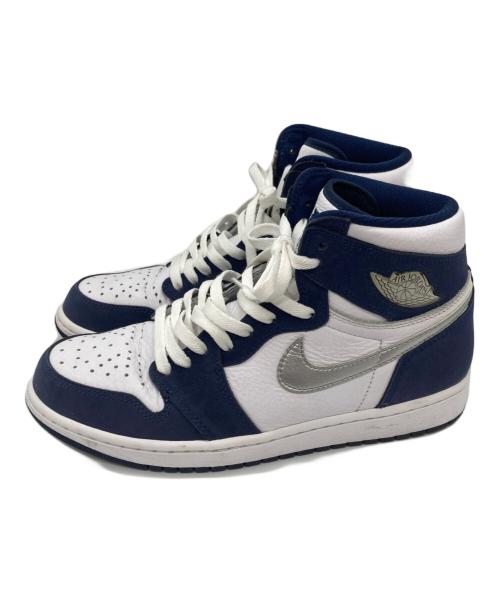 NIKE（ナイキ）NIKE (ナイキ) Air Jordan 1 High OG CO.JP DC1788-100 ネイビー サイズ:27cmの古着・服飾アイテム