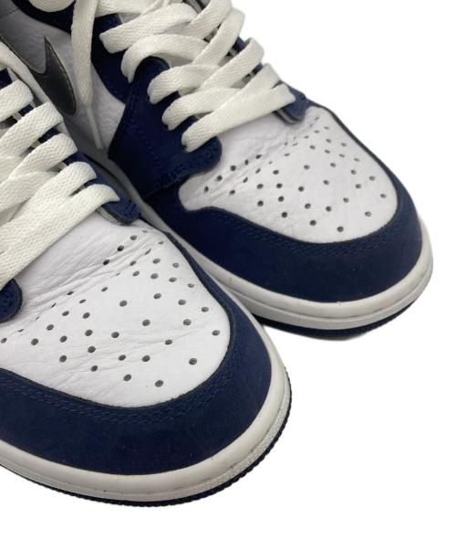 NIKE（ナイキ）NIKE (ナイキ) Air Jordan 1 High OG CO.JP DC1788-100 ネイビー サイズ:27cmの古着・服飾アイテム